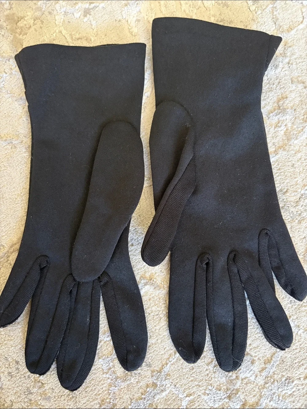 Classic Black Long Gloves